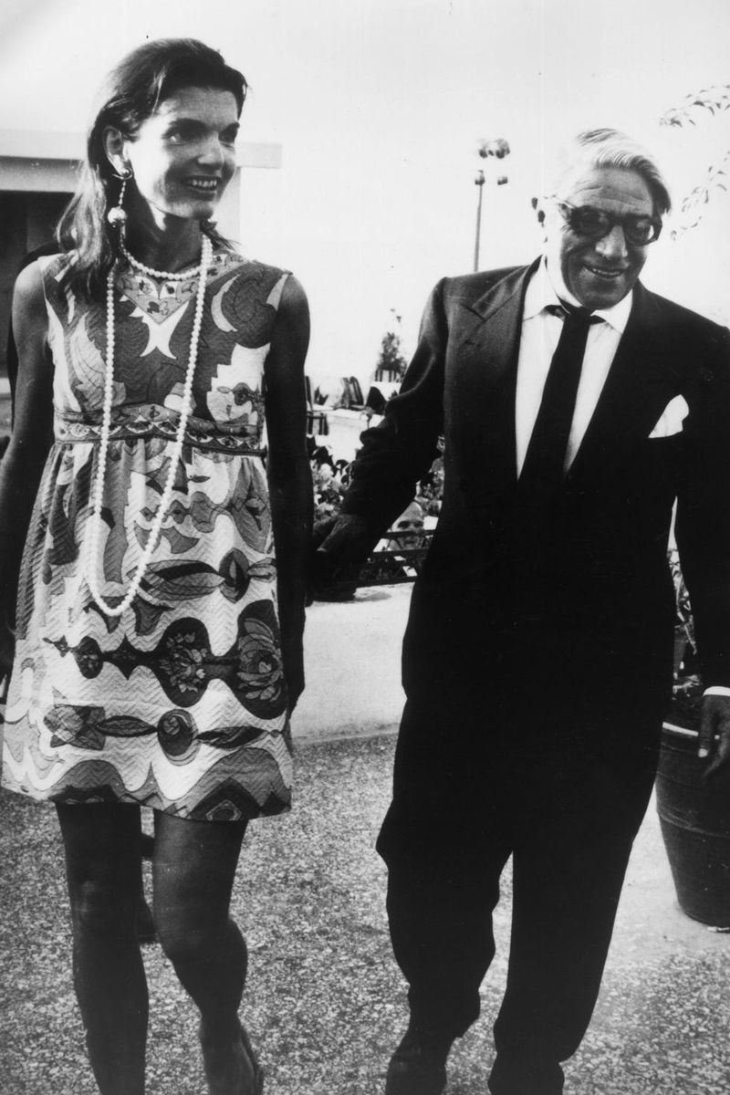 Jackie Kennedy Embraces the Mini (Late ’60s)