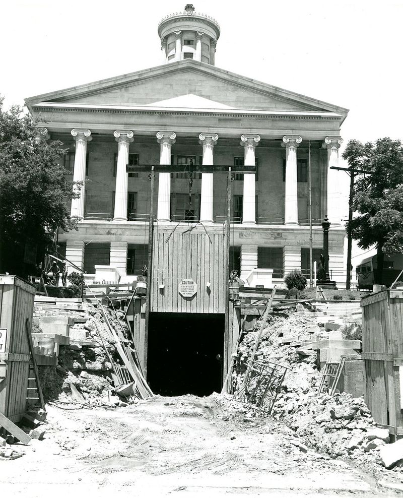 Tunnel Beneath the Tennessee State Capitol