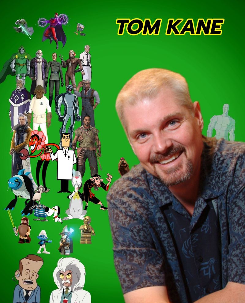 Professor Utonium & Him (The Powerpuff Girls) – Tom Kane