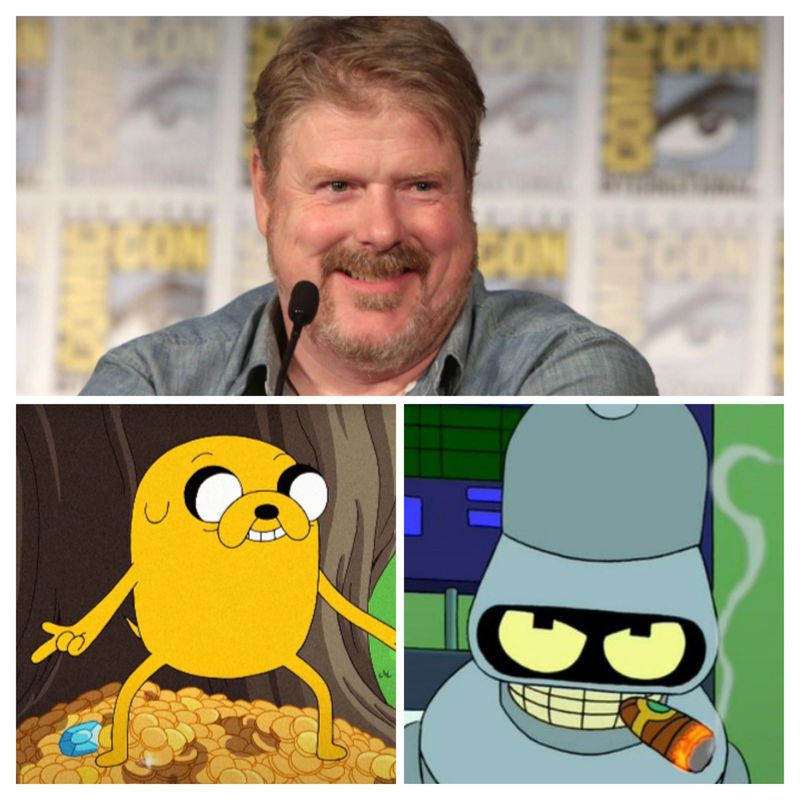 Bender (Futurama) & Jake the Dog (Adventure Time) – John DiMaggio
