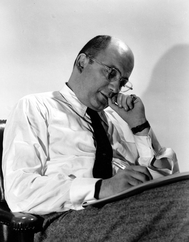 Abe Burrows, American Director and Composer, 1985