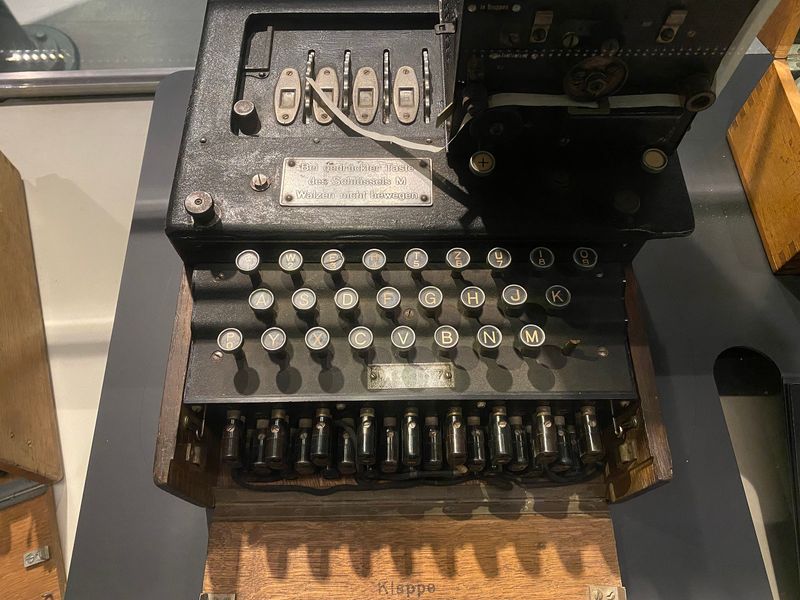 Seized Top-Secret Nazi Codebooks and Equipment