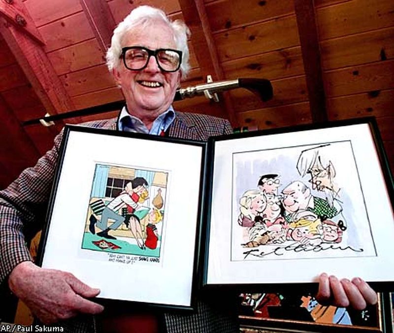 Hank Ketcham, American Cartoonist (Dennis the Menace), 2001