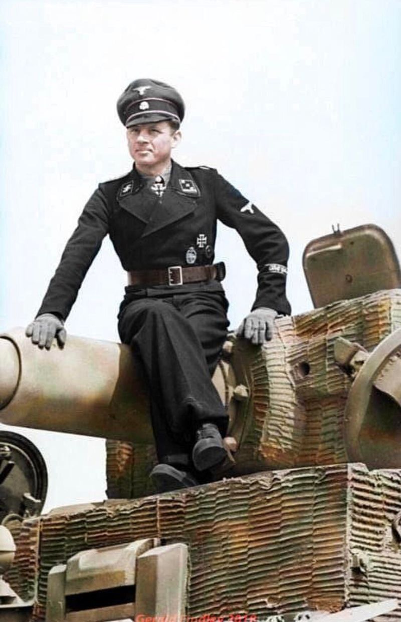 Served in the Waffen-SS’s Elite Panzer Divisions