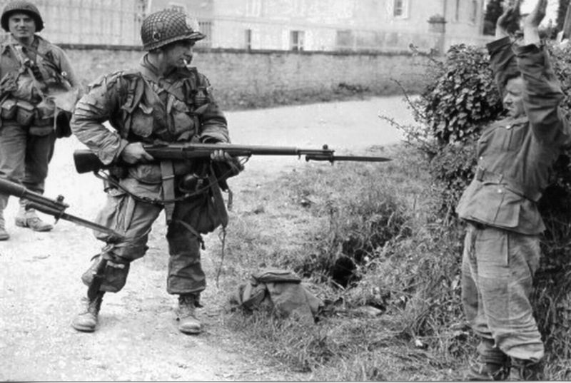 First Semi-Auto Standard Issue: The M1 Garand was the first semi-automatic rifle to be widely issued to infantry troops.
