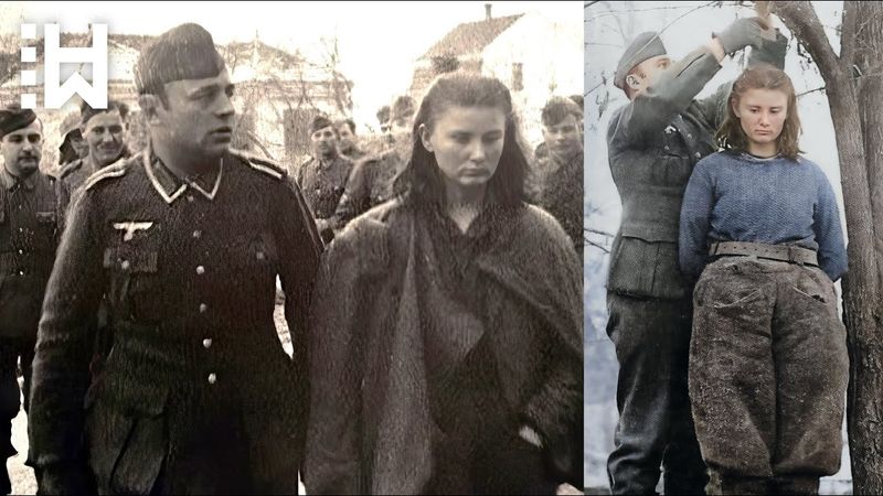 Lepa Radić hanged by the Nazis (February 8, 1943)