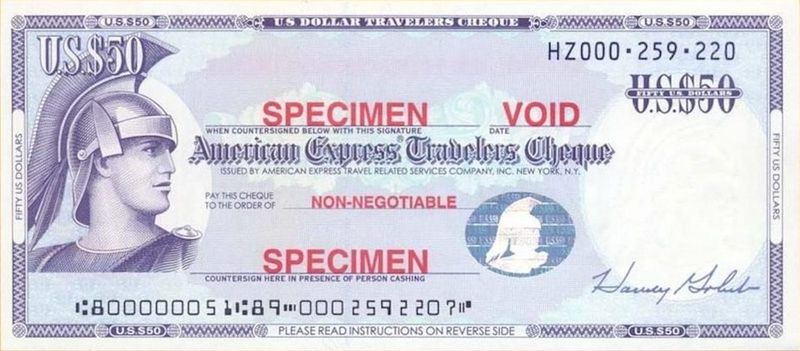Paying With Traveler's Checks or Exact Change