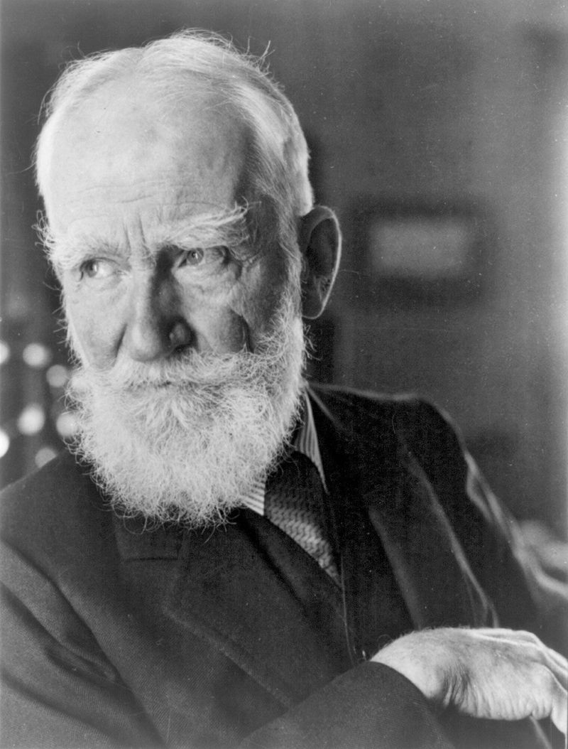 George Bernard Shaw (Maxims for Revolutionists, 1903): 