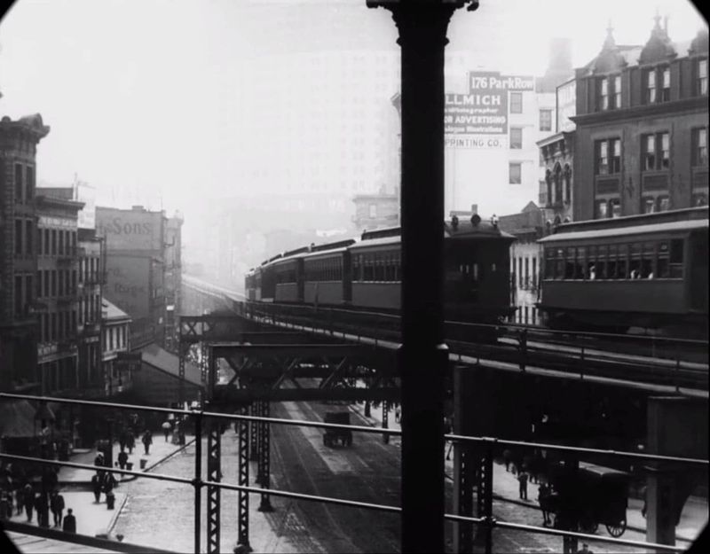 The Elevated Train Offered Scenic Summer Views