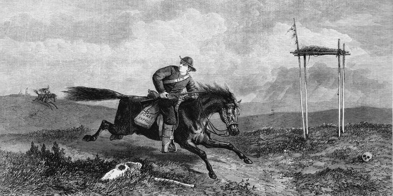 Postal Networks on Horseback