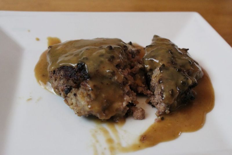Salisbury Steak with 