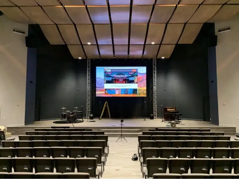 Hymnals (When Lyrics Are on a Screen)
