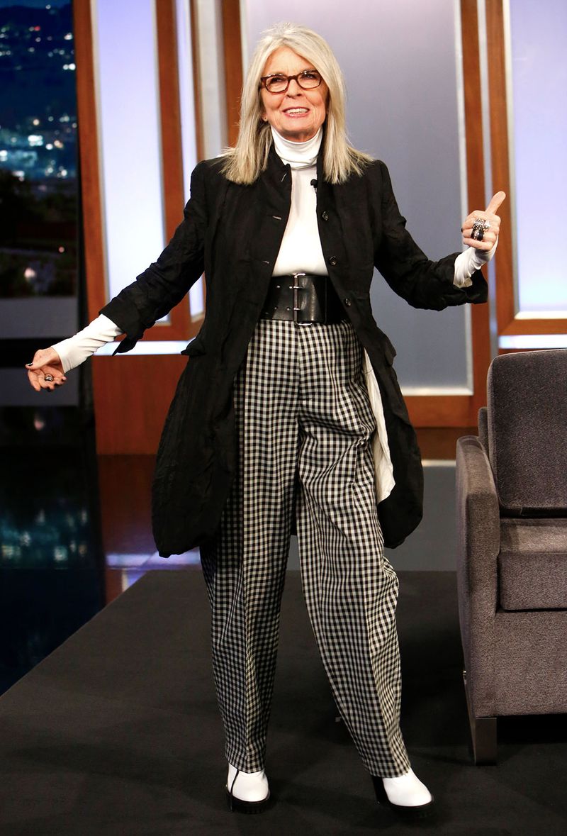 Diane Keaton: Menswear Maven of Effortless Chic
