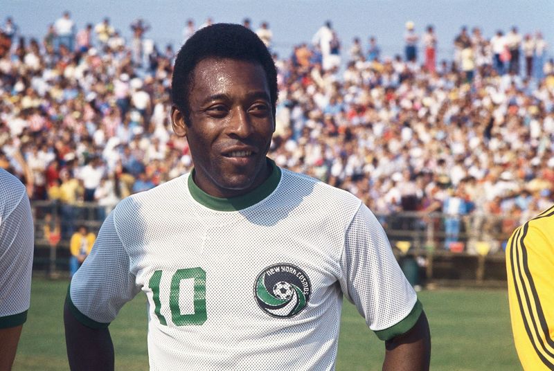 Pele Joins the NY Cosmos