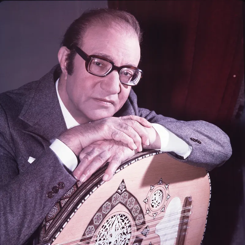 Mohammed Abdel Wahab, Egyptian singer and composer, 1991