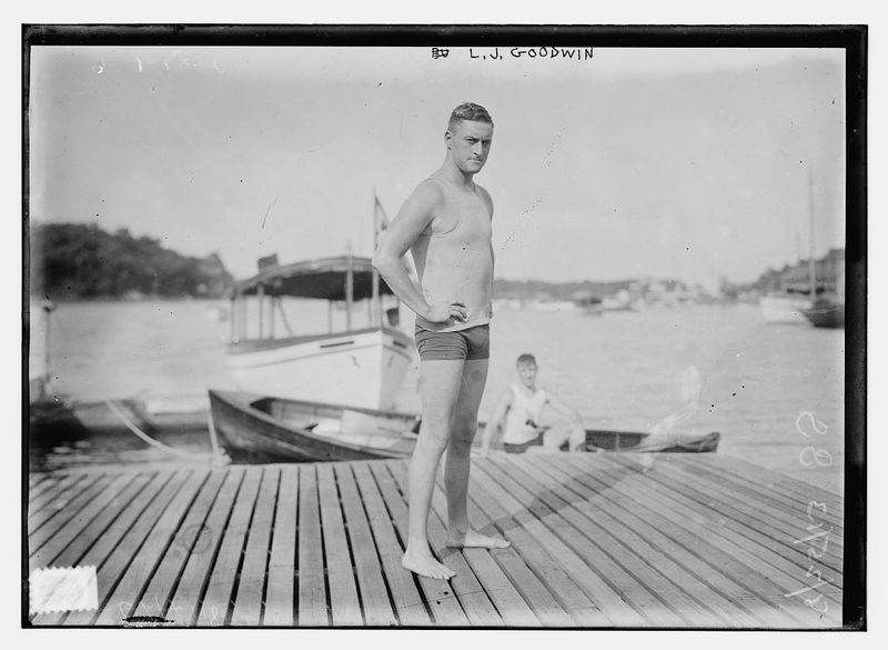 Leo Goodwin, American swimmer and water polo player, 1957
