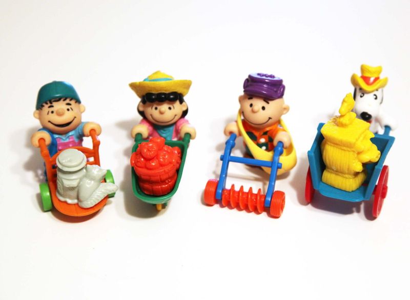 1980s McDonald’s Peanuts Happy Meal Toys