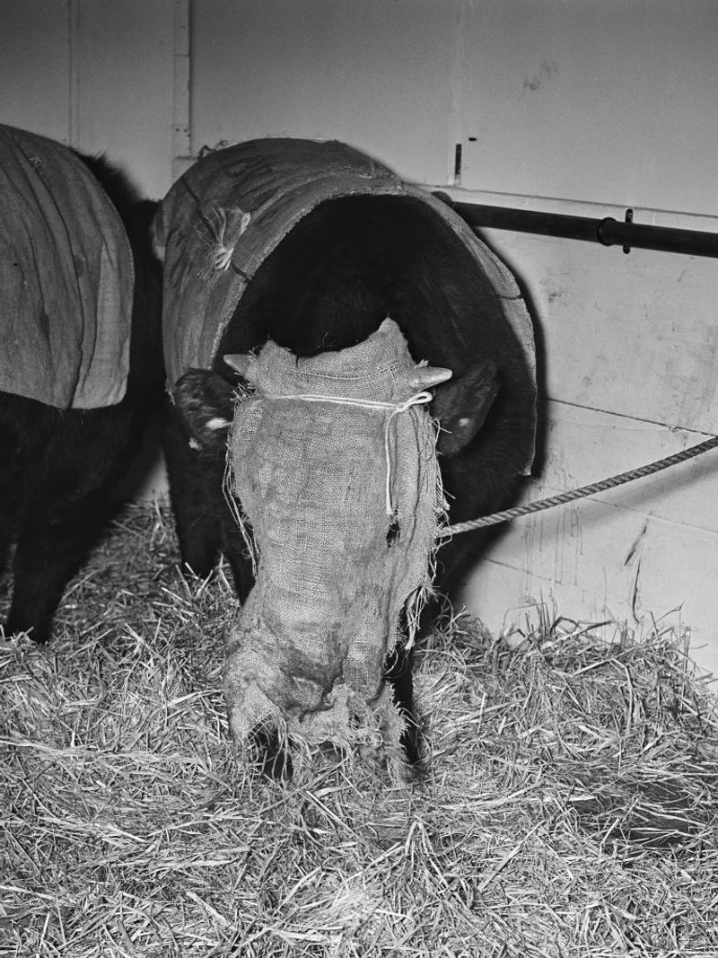 Cattle Suffocated to Death at a Market