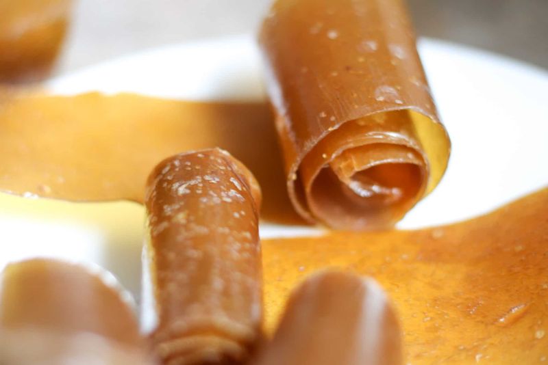 Apple Leather (Dried Fruit Paste)