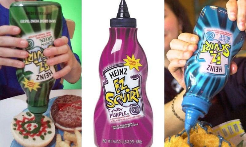 EZ Squirt Colored Ketchup