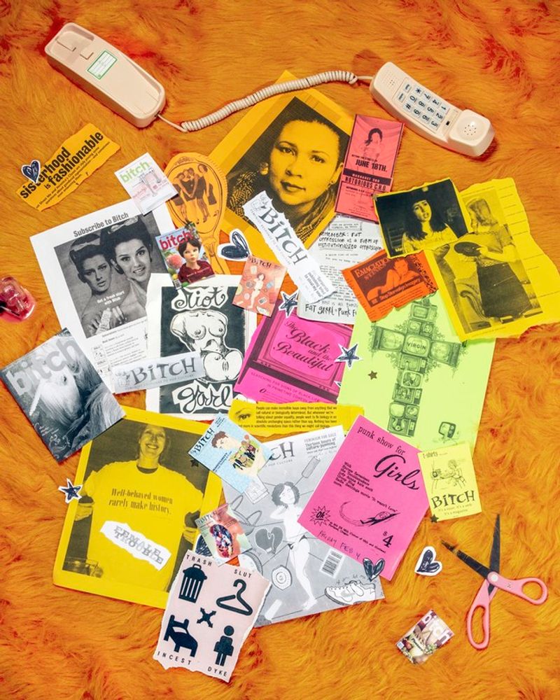 Creating zines, indie labels, and underground scenes