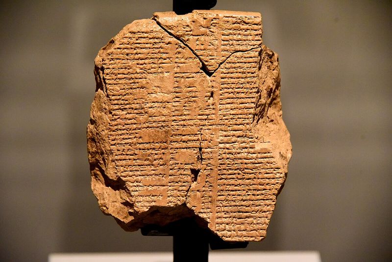 The Epic of Gilgamesh Tablets (Sumer/Akkad, c. 2100 BCE)