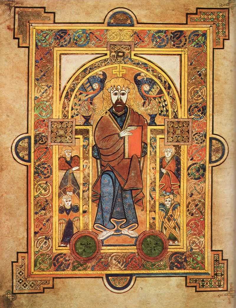 The Book of Kells (Ireland, circa 800 CE)