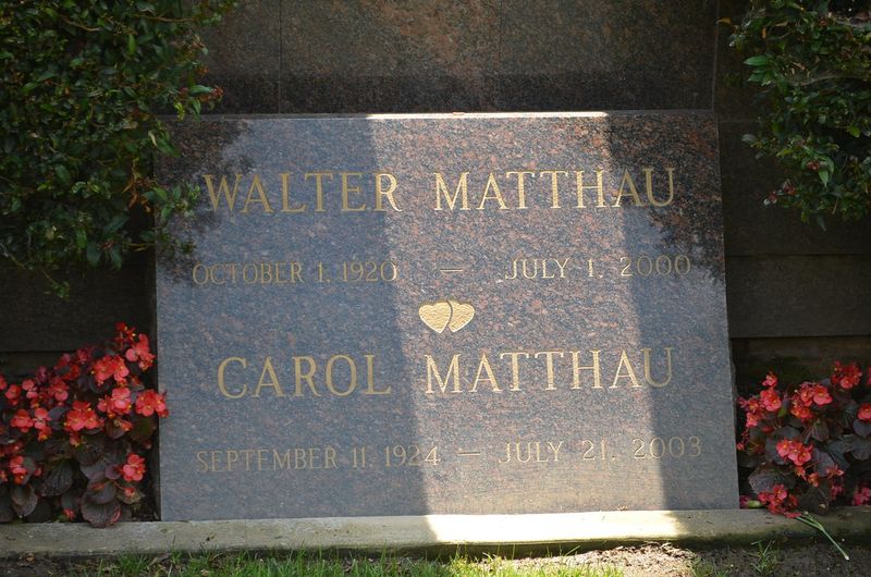 Lemmon at Matthau’s Deathbed