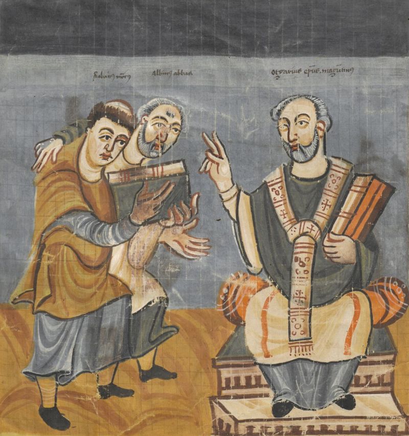 Alcuin of York, Scholar and Theologian, 804