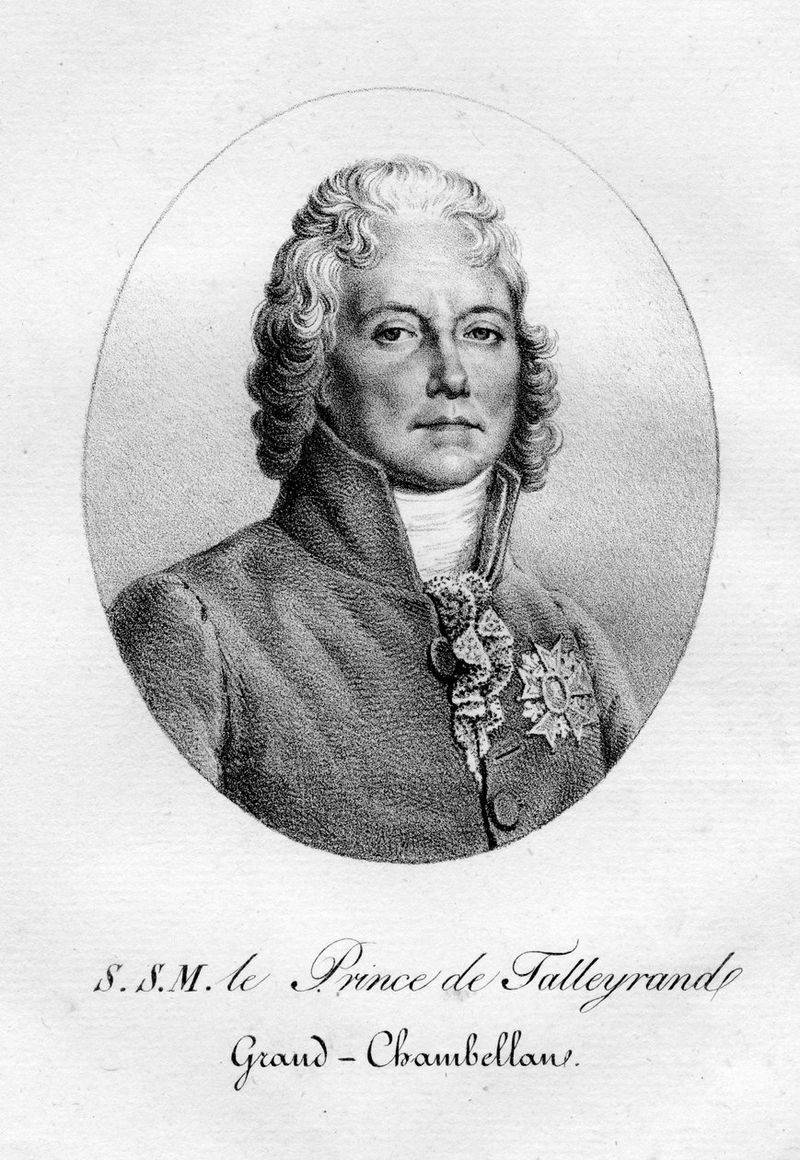 Charles Maurice de Talleyrand-Périgord, French Diplomat, 1838