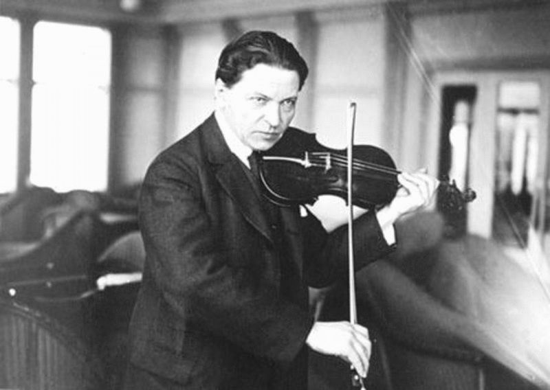 George Enescu, Romanian composer and violinist, 1955