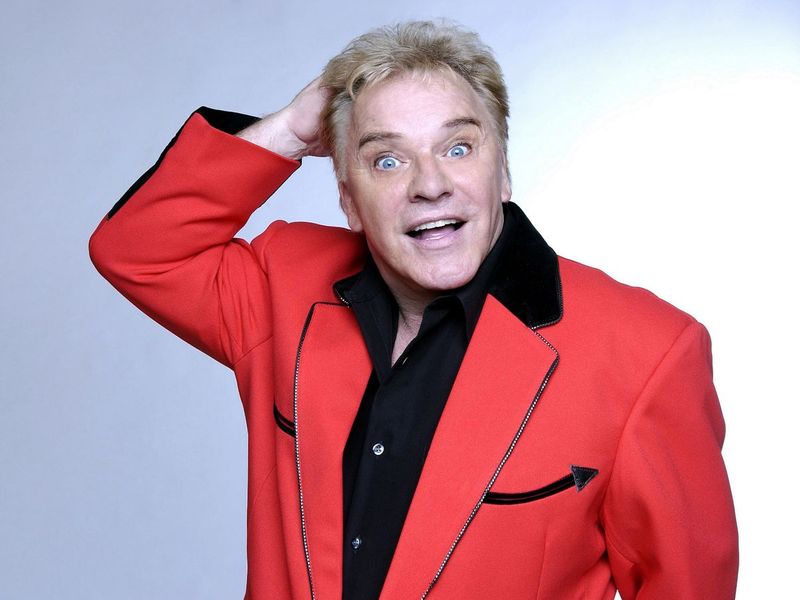 Freddie Starr, English comedian and singer, 2019
