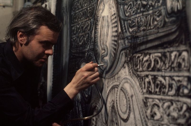 H. R. Giger, Swiss painter and set designer, 2014