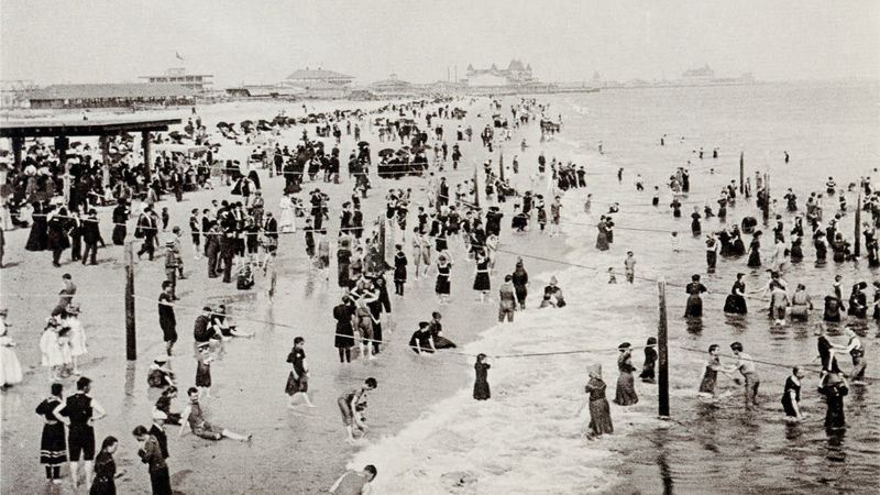 The Beach Was a Trolley Ride Away