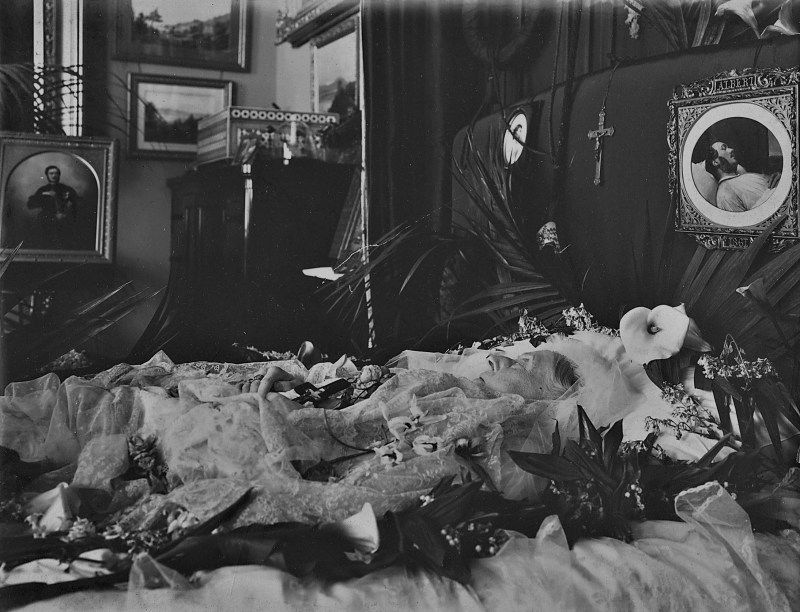 Eternal Devotion: Post-Mortem Photograph of 1901