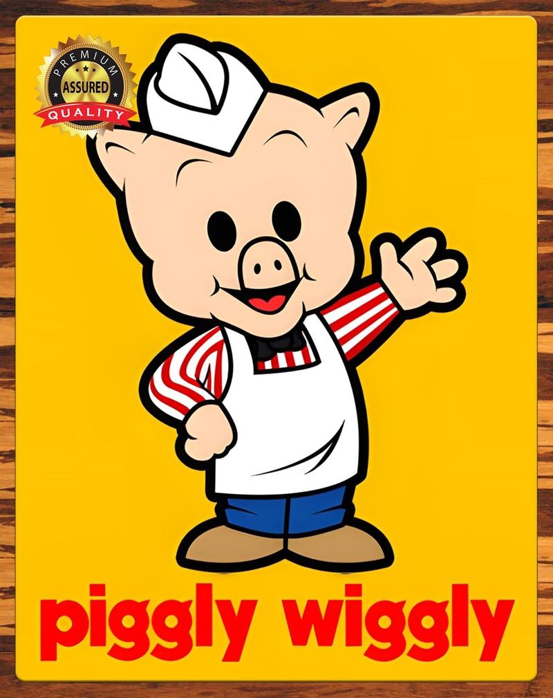 Piggly Wiggly's Cartoon Pig