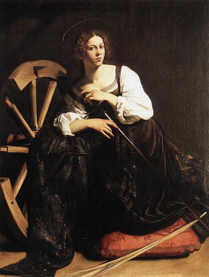 Saint Catherine of Alexandria – Shattered the Wheel
