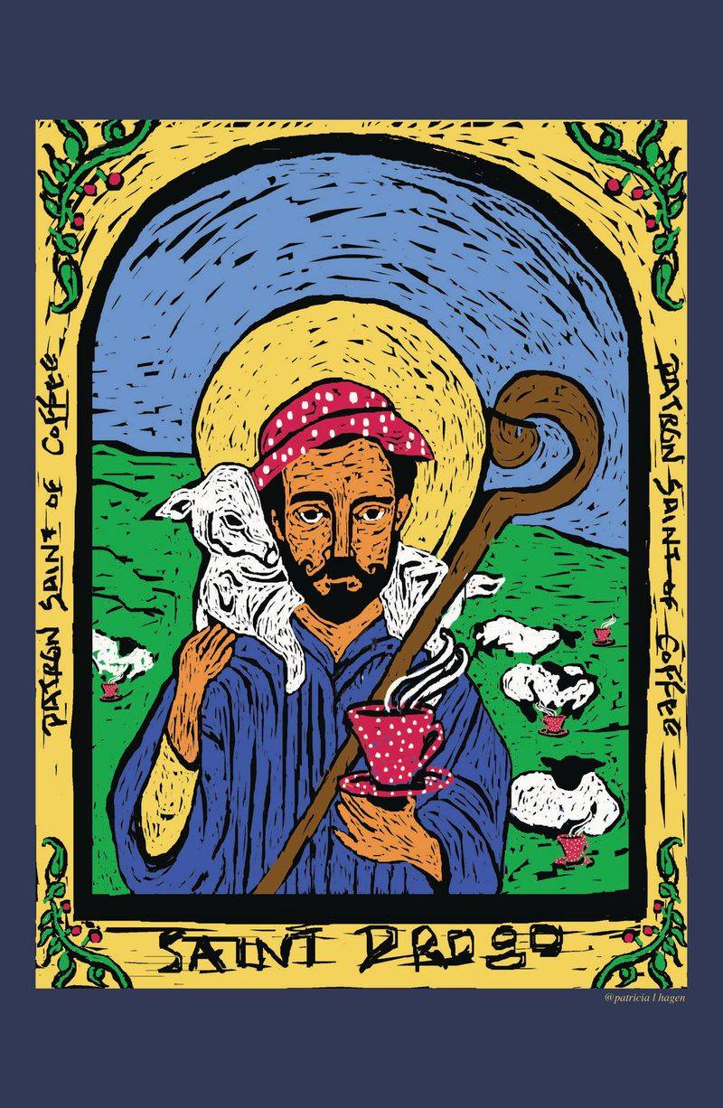 Saint Drogo – The Bilocating Patron of Coffee Shops