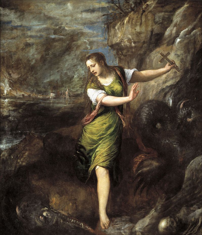 Saint Margaret of Antioch – Swallowed by a Dragon