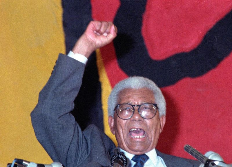 Walter Sisulu, South African Anti-Apartheid Activist, 2003