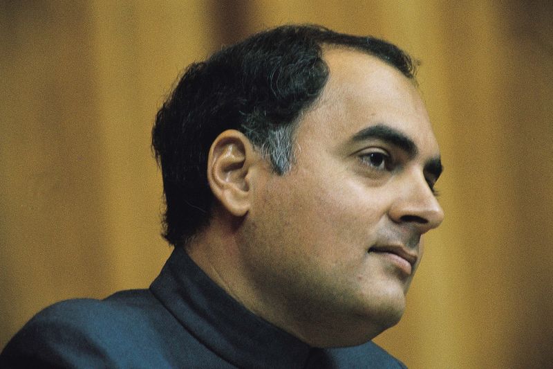 Rajiv Gandhi, Former Prime Minister of India, 1991