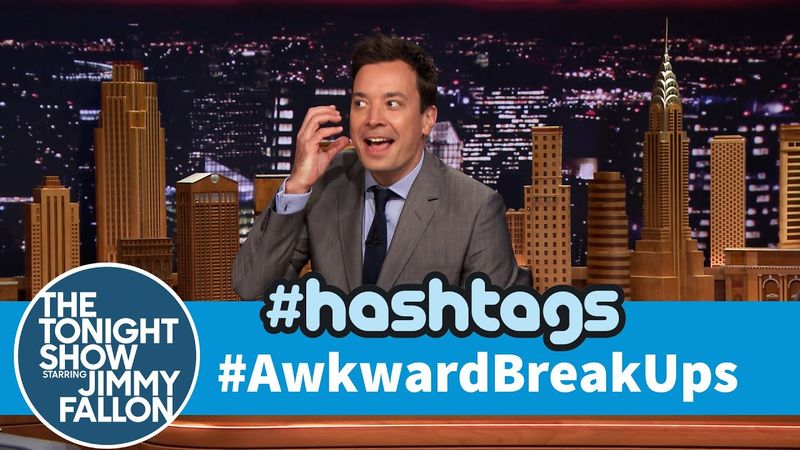 Hashtags: #AwkwardBreakup