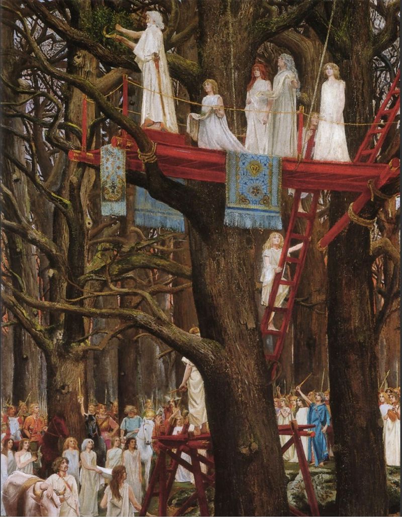 Oak and Mistletoe: Druid Revival Societies