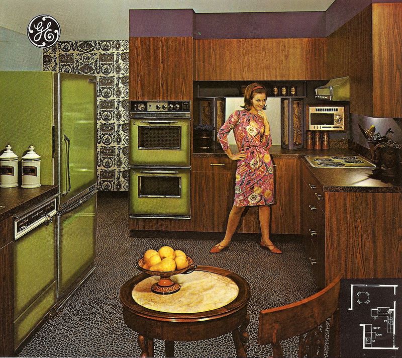 Avocado Green Appliances