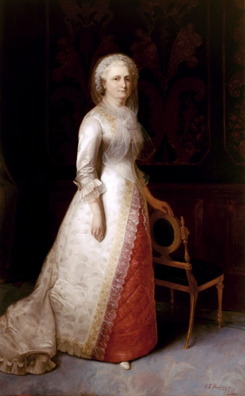 Martha Washington, First U.S. First Lady, 1802