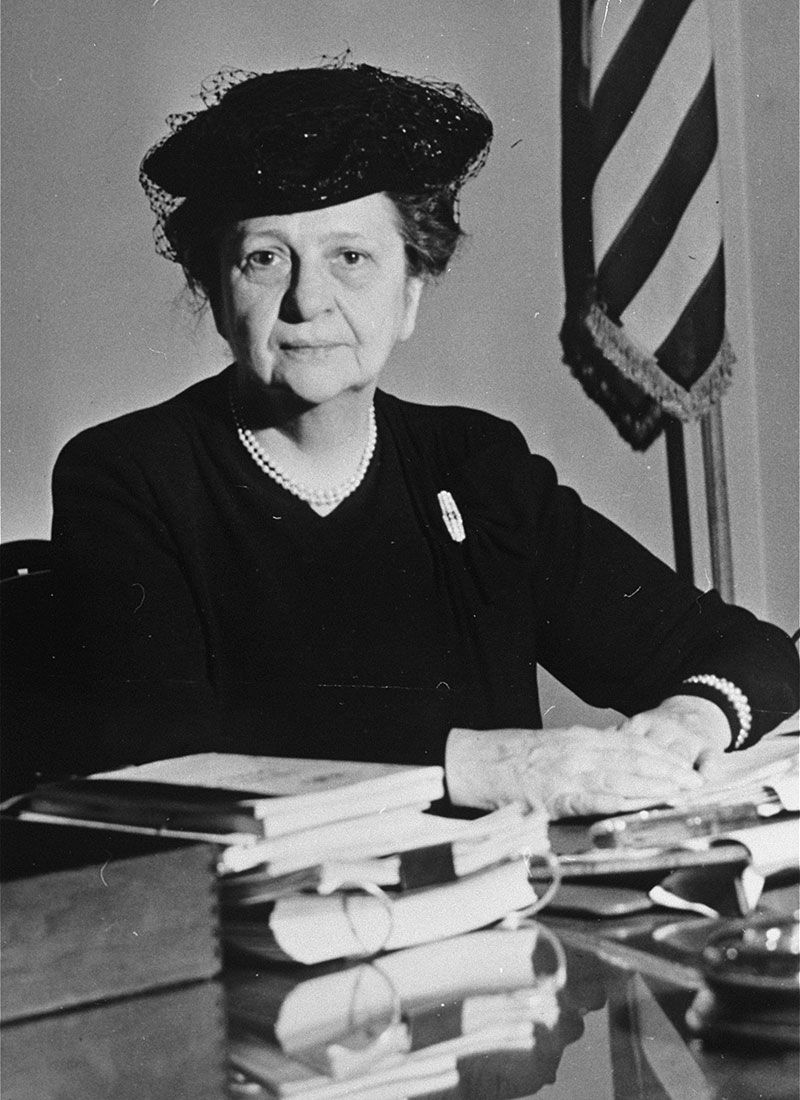 Frances Perkins, U.S. Secretary of Labor, 1965
