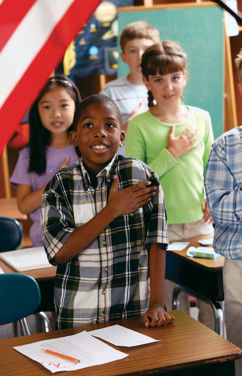 Mandatory Participation in Pledge of Allegiance