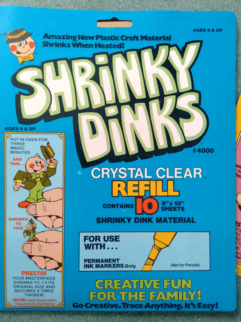 Shrinky Dinks