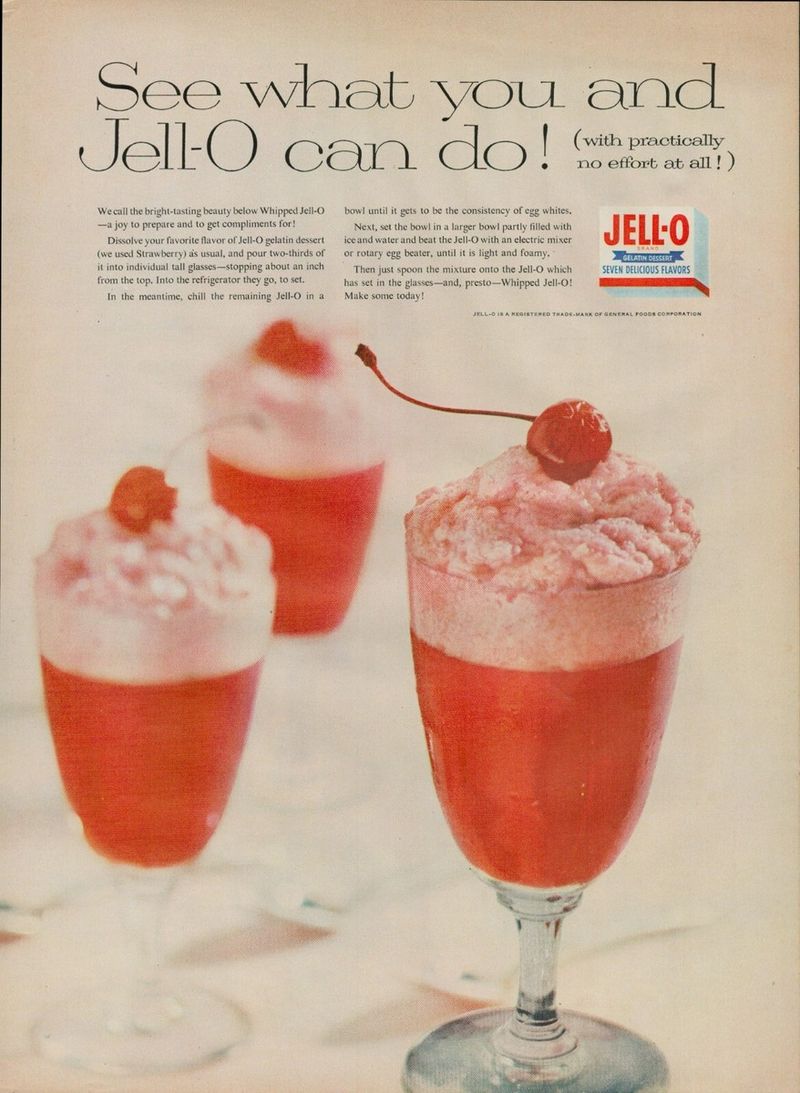 Ordering Jell-O as a Legit Dessert Option