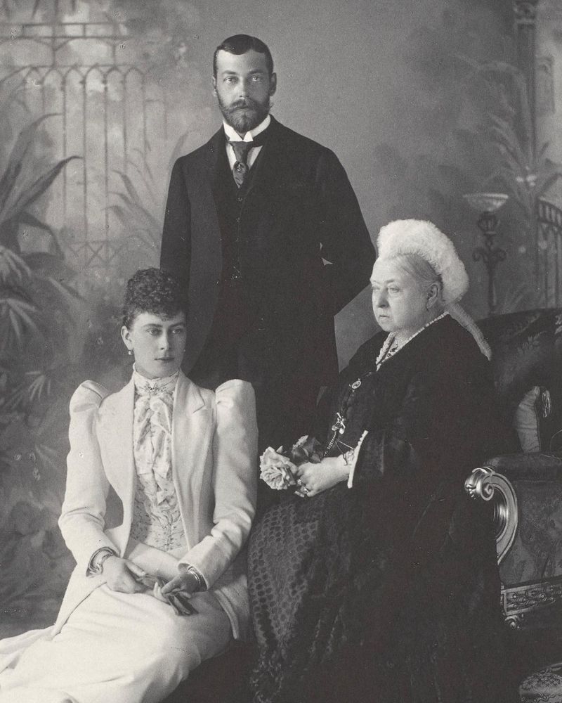 Royal Continuity: 1893 Photograph with Future Monarchs